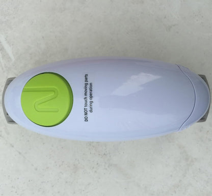 Electric Jar Opener, Jar opener, Automatic Jar Opener, Automatic Jar Opener for seniors with arthritis, fits almost all lid sizes, Not applicable to plastic jars(white)