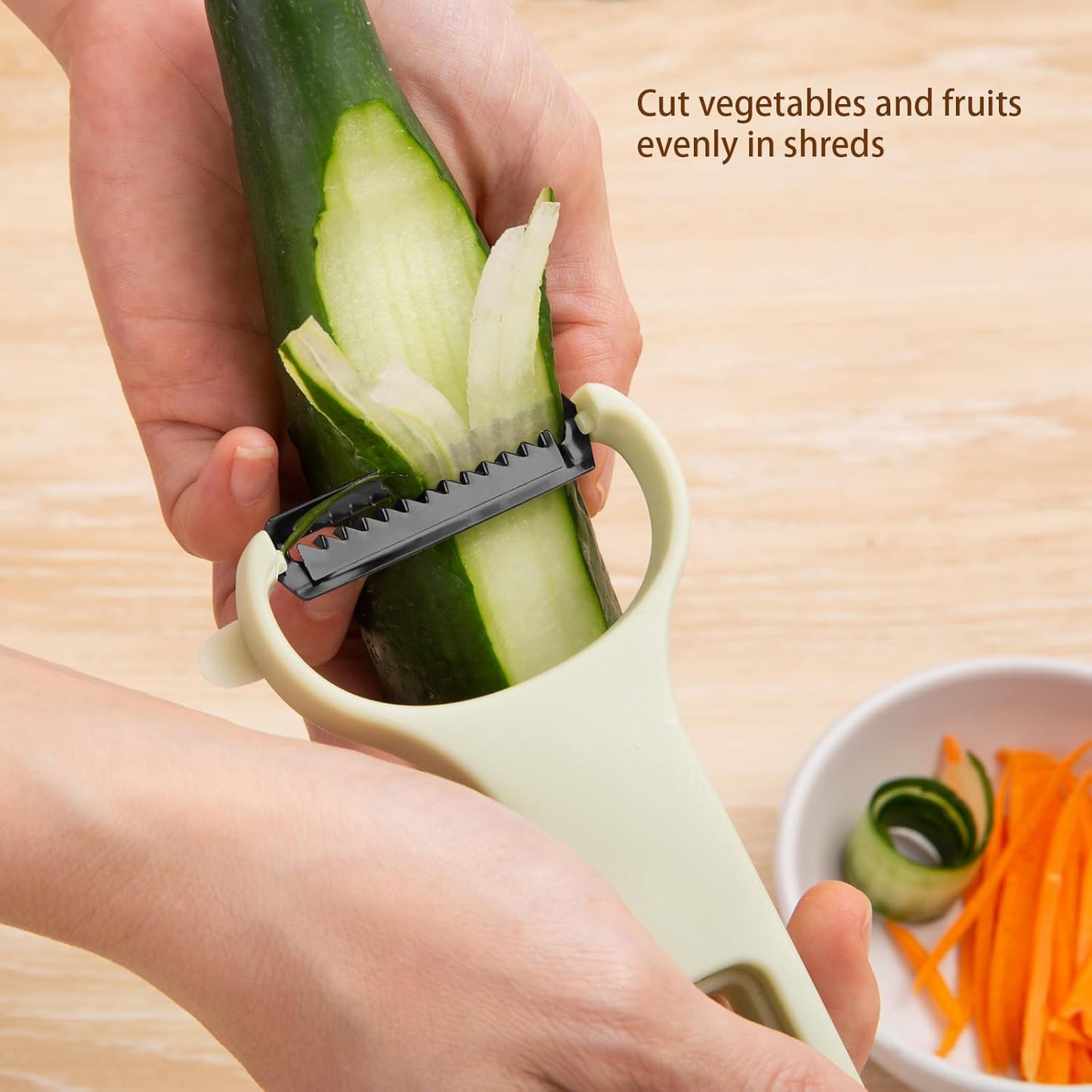 Potato Fruit Vegetable Peelers for Kitchen,Julienne Veggie Peeler,3 Piece Y Peeler Set