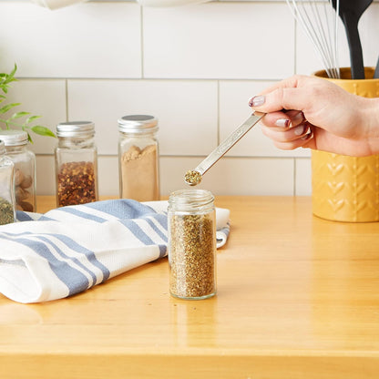 RSVP International Endurance Kitchen Collection Open Stock Measuring Spoon, Stainless Steel, Dishwasher Safe, 0.5-Teaspoon