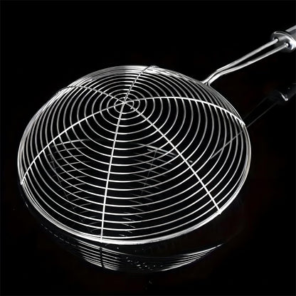 1PCS Skimmer Slotted Spoon, Stainless Steel Kitchen Filter Spoon, Kitchen Cooking Skimmer Colander