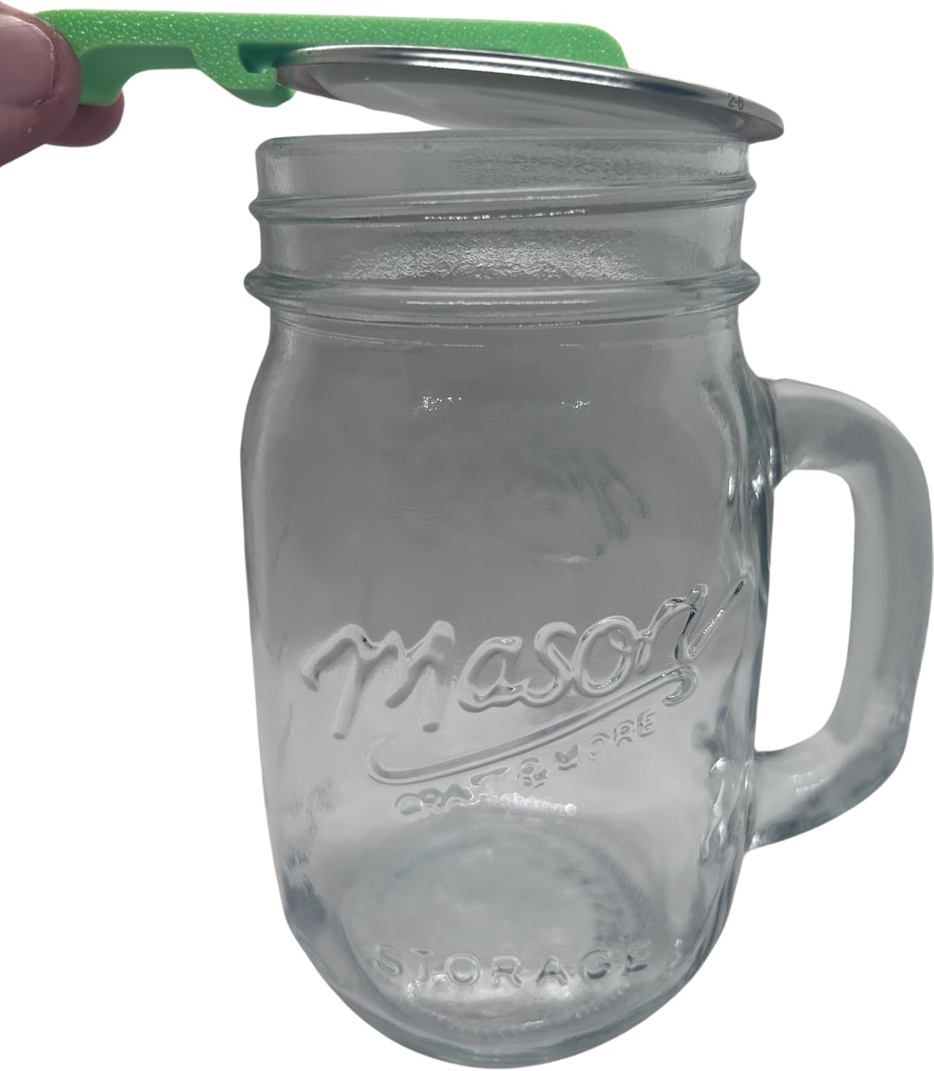 Canning and Mason Jar Opener, Easy Release Vacuum Seal for all lids magnetic (Black)
