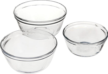Anchor Hocking Glass Mixing Bowl, 4-Quart