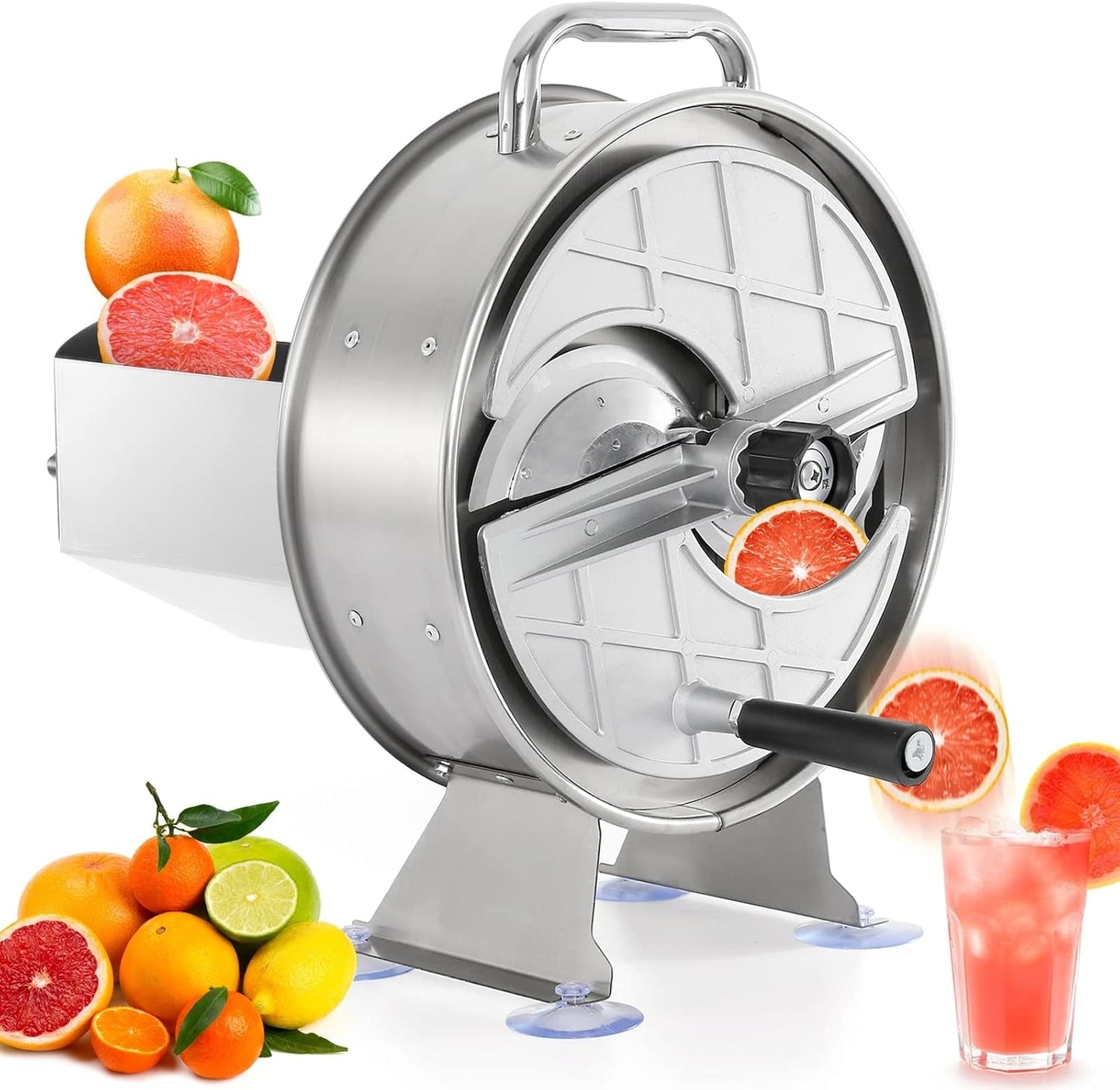 WICHEMI Electric Vegetable Slicer Commercial Fruit Slicing Machine Potato Slicer Electric Cabbage Shredder Machine 2 IN 1 Manual Electric Vegetable Cutter Stainless Steel Food Slicer