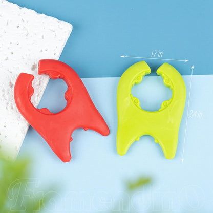Framendino, 10 Pack Spatula Bracket Clips Silicone Spoon Pot Pan Holders Non-Slip Utensil Rest for Kitchen Cooking