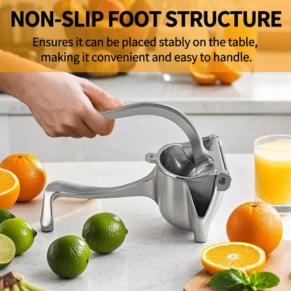 Hand Juicer Squeezer Aluminum Lemon Squeezer Citrus Juicer Hand Press Heavy Duty Manual Squeeze Extractor Tool for Pressing Pomegranates, Citrus, Oranges, and other Fruits