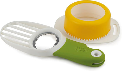Joseph Joseph Breakfast Set with GoAvocado Avocado Slicer and Poach-Pro Egg Poacher
