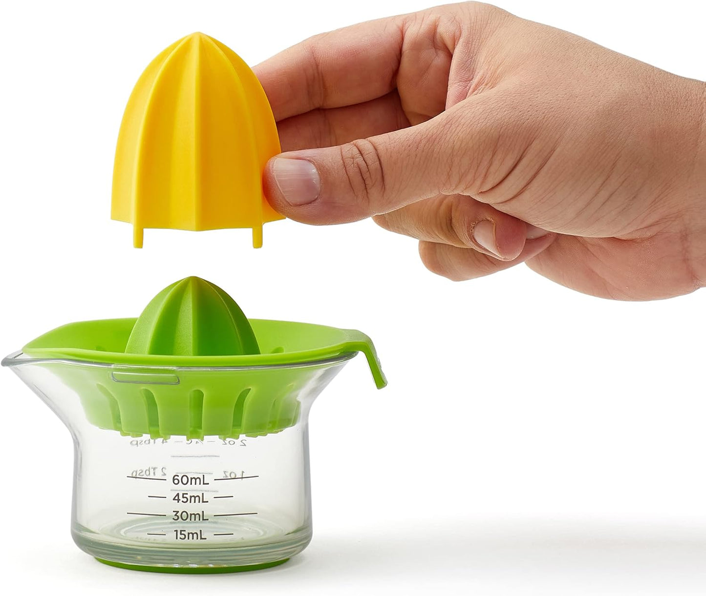 Chef'n Juicster Mini Citrus Juicer, One Size, Lemon/Arugala