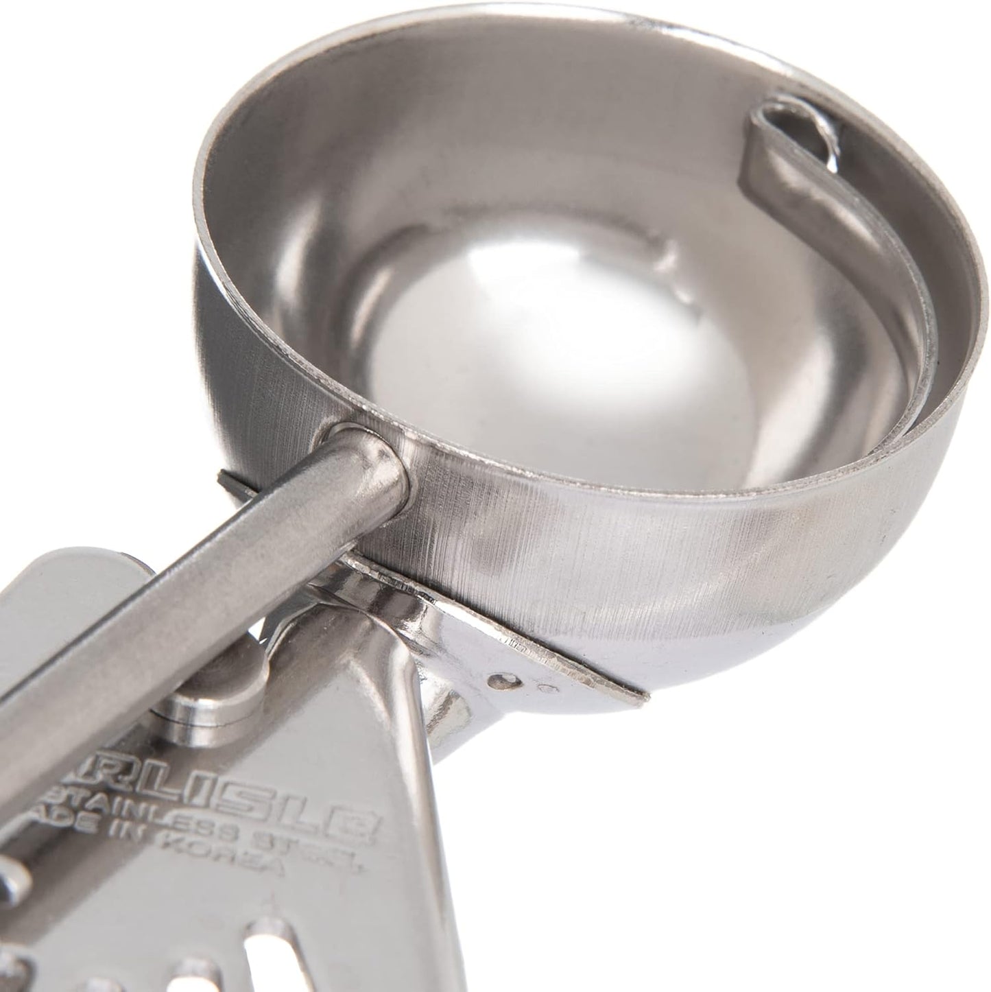 Carlisle FoodService Products 60300-30 Stainless Steel Portion Control Disher Scoop, 1.3 oz, Black, 1 Count