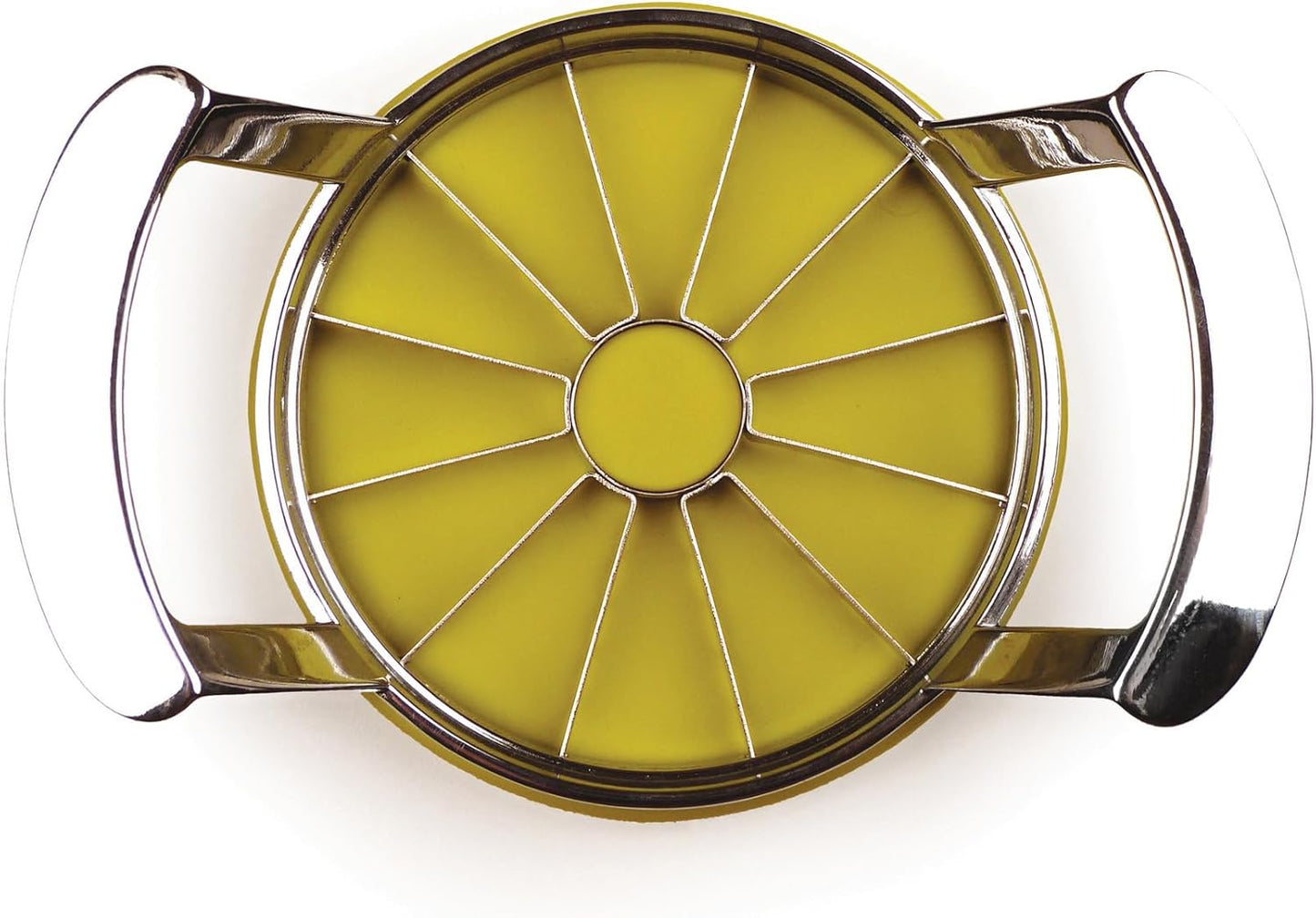 RSVP International Kitchen Tool Collection Core and Slice Apples, Jumbo Slicer, 7.32x4.92", Stainless Steel with Lid