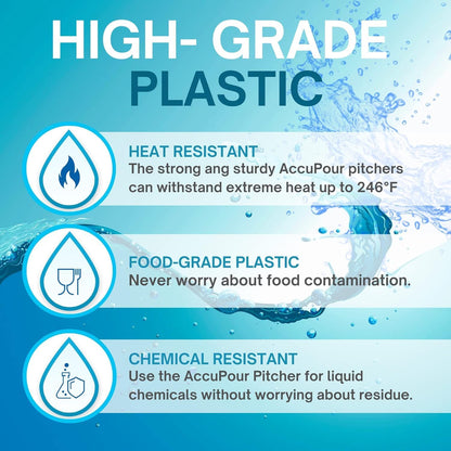 ACCUPOUR 4oz (110 mL) Graduated Cylinder - Heat Resistant & Chemical Resistant, Multipurpose Measuring Cylinder, Measurements in Milliliters (mL) and Fluid Ounces (Fl Oz) (1 Pack)