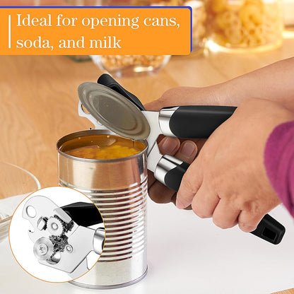 Gisafai 20 Pcs Manual Can Opener Bulk with Sharp Blade Smooth Edge Multifunctional Kitchen Gadget Handheld Openers Large Handheld Knob Can and Bottle Animals for Dorm Kitchen Essentials Gifts