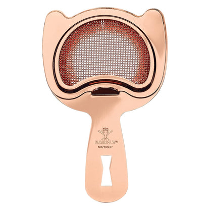 Barfly Fine Mesh Spring Strainer, Black