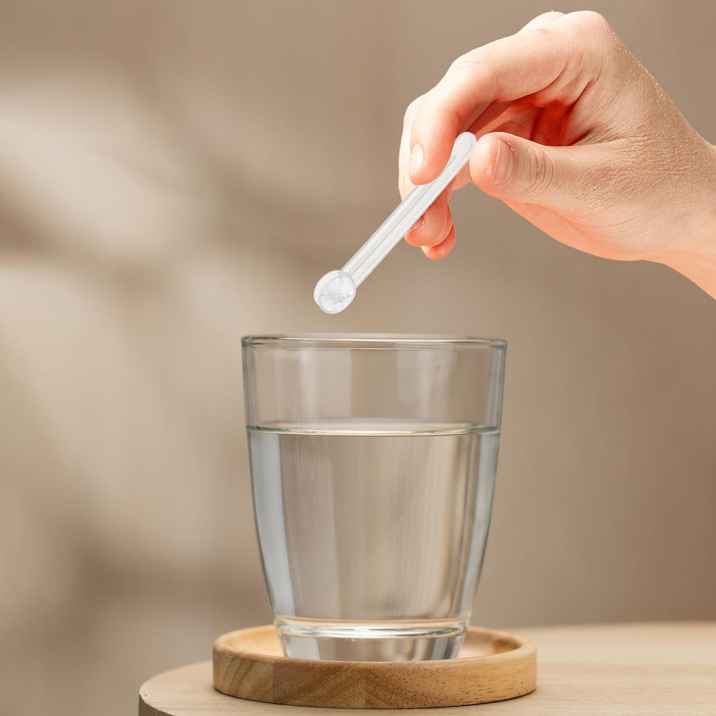 1/8 teaspoon scoop (1/8 teaspoon measuring spoon) plastic | FitPowders (5, Clear)