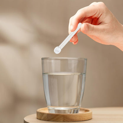 1/8 teaspoon scoop (1/8 teaspoon measuring spoon) plastic | FitPowders (5, Clear)