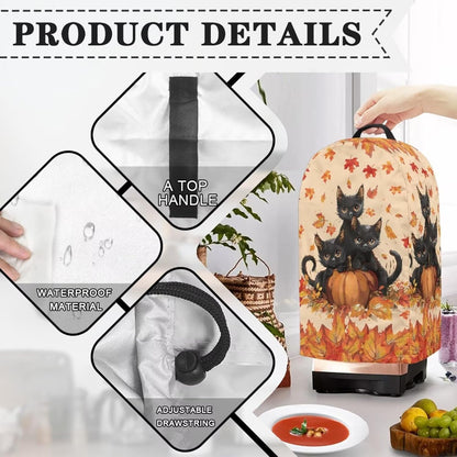 Coffee Pastry Blender Dust Cover with Drawstring Field Stand Mixer or Coffee Maker Cover Anti Fingerprint Polyester Appliance for Home Kitchen Decor