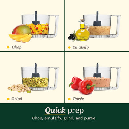 Cuisinart Mini Prep Plus Food Processor, 4 Cup, Brushed Stainless (Shiny)