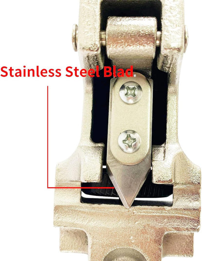 Heavy-Duty Commercial Can Opener – Industrial-Grade Manual Tabletop for 11000, Stainless Steel Blade for Cans Up to 11” Tall, for Kitchen, Restaurant, Ergonomic Handle, Easy to Clean