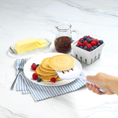 Good Cook Classic 12-inch White Melamine Pasta Server
