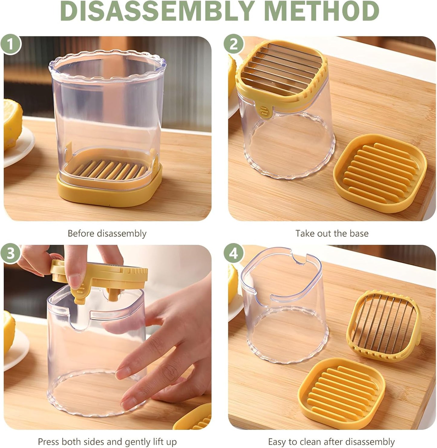Strawberry Slicer/Cutter/Corer, Strawberry Huller Fruit Leaf Stem Remover Tools,Fruit Cutter, Egg Slicer Kitchen Gadgets, Veggie Strawberry Slicer Tool for Dessert and Cake Decorations (c)