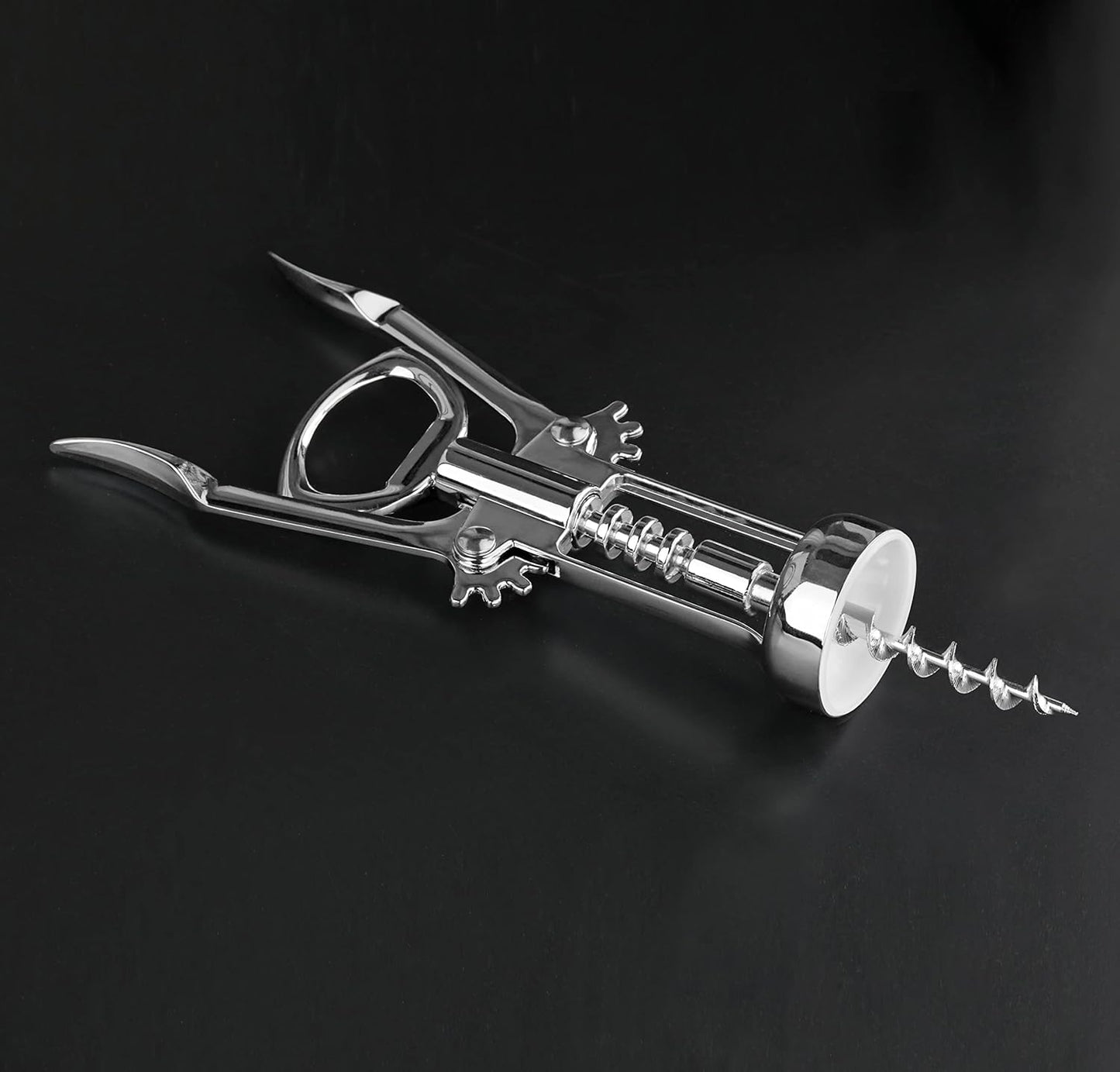 New Star Foodservice 48209 Zinc Alloy Wing Corkscrew, 7-Inch