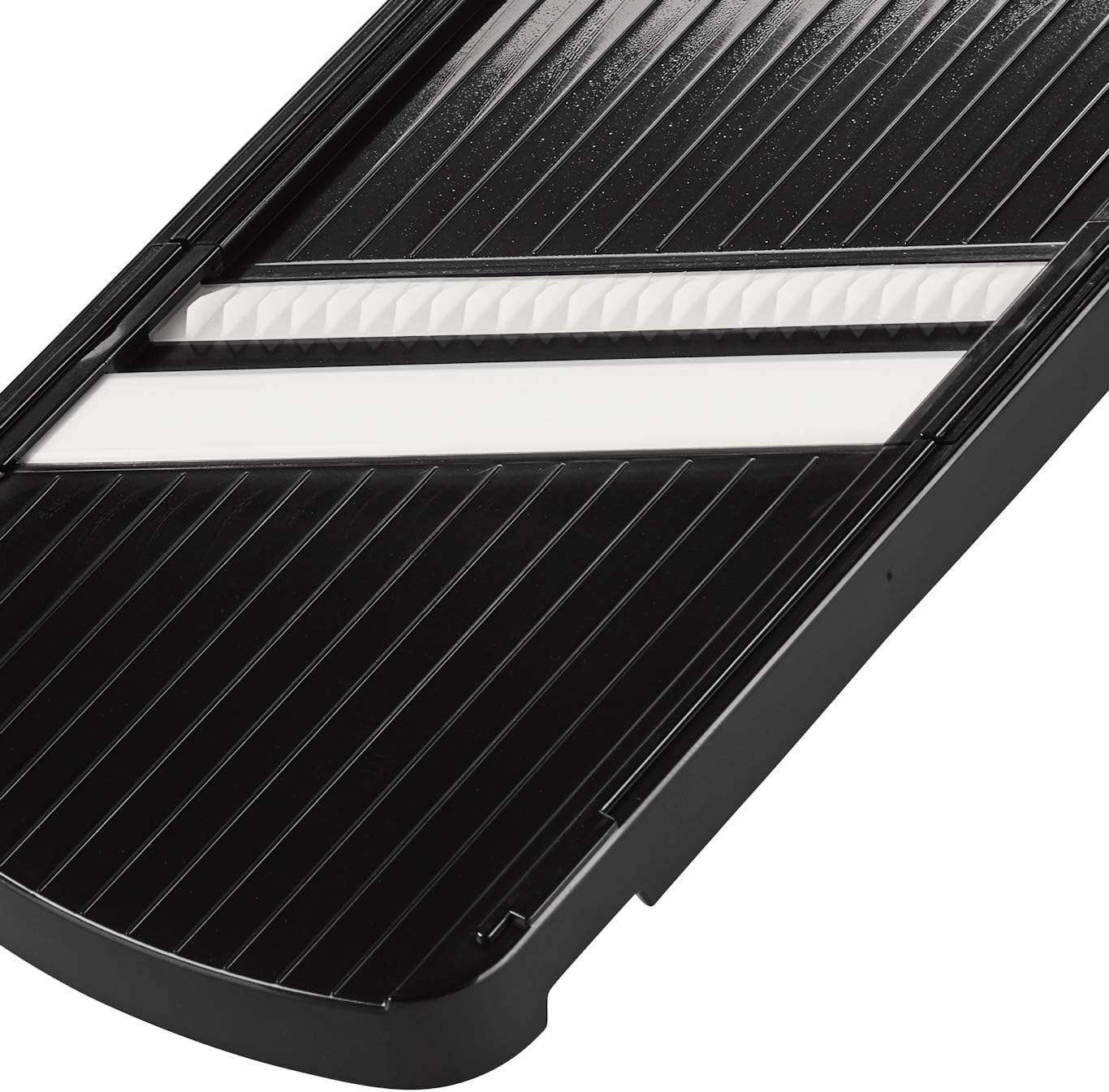 Kyocera Advanced Ceramic Adjustable Mandoline Vegetable Slicer with Handguard-Black