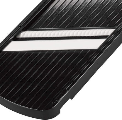 Kyocera Advanced Ceramic Adjustable Mandoline Vegetable Slicer with Handguard-Black