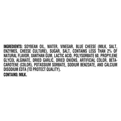Kraft Dressing, 1 Bottle, for Salads and Dipping, Chunky Blue Cheese, No High-Fructose Corn Syrup, No Artificial Flavors, 16 oz
