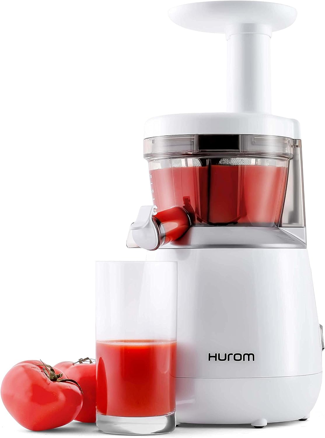 Hurom H310 Easy Clean Slow Juicer, Lavender | Compact | Quiet Motor | Hopper Fits Whole Produce | Scrub Free | Easy Assembly | Cold Press Masticating Juicer