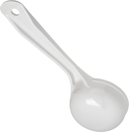 Carlisle FoodService Products 492104 Measure Miser Solid Measuring Spoon with Short Handle, 1 Ounce, Yellow