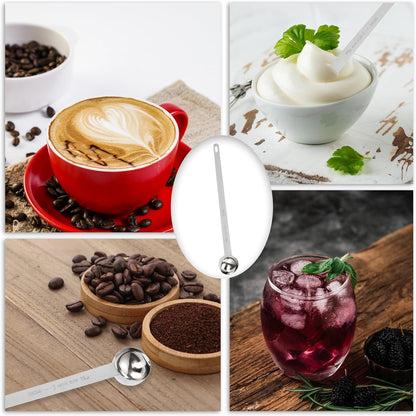 2 Tablespoon Coffee Scoop Stainless Steel Long Handle Measuring Spoon 2 tbsp Measuring spoon 30 ml Coffee Scoop 2 tablespoon Scoop for Ground Coffee