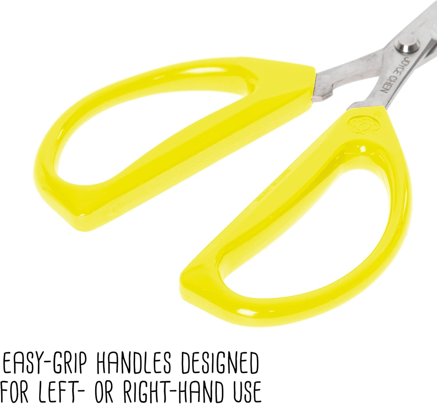 Joyce Chen Original Unlimited Kitchen Scissors All Purpose Kitchen Shears With Comfortable Handles, Red