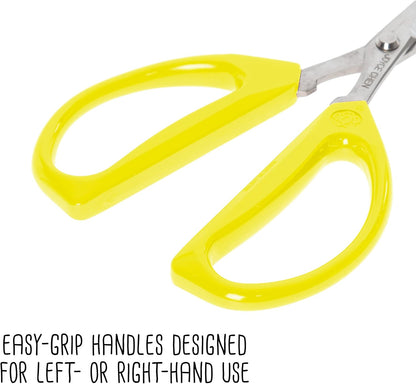 Joyce Chen Original Unlimited Kitchen Scissors All Purpose Kitchen Shears With Comfortable Handles, Red