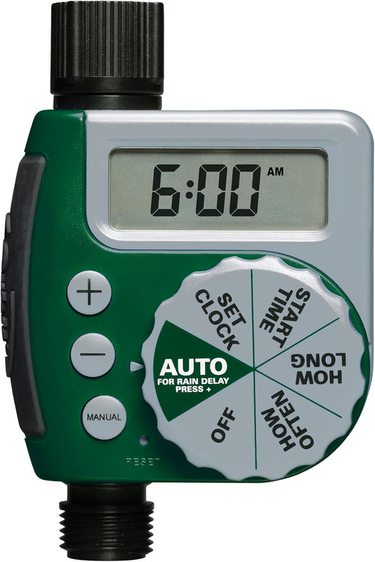 Orbit 62067 1-Outlet Programmable Digital Hose Watering Timer, 2-Pack