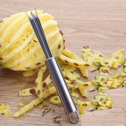 Pineapple Eye Peeler Remover Tool - Multipurpose Clip, V Shape Stainless Steel for Home Kitchen Fruit