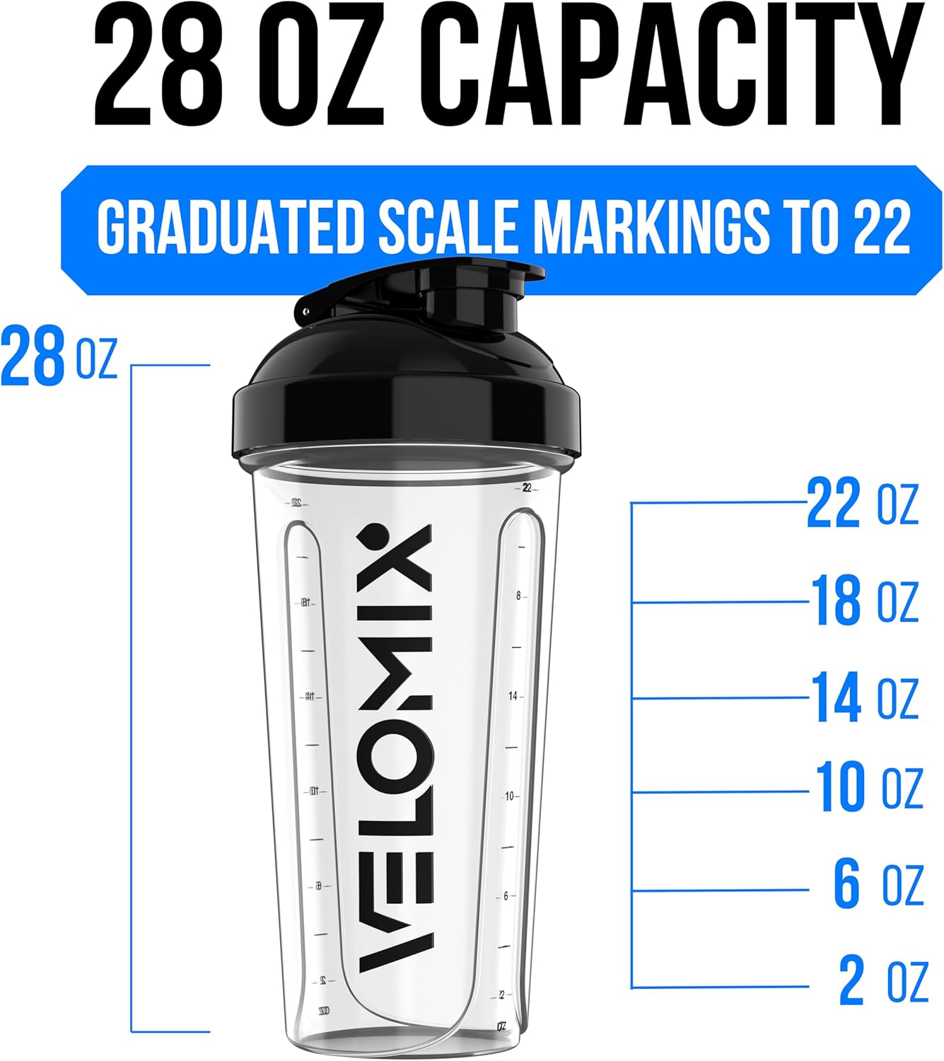 VELOMIX -4 PACK- 28 oz Protein Shaker Bottle for Protein Mixes - 4x Wire Whisk | Leak Proof Shaker Cups for Protein Shakes | Protein Shaker Bottle Pack | Protein Shake Cup (Burgundy Pack)