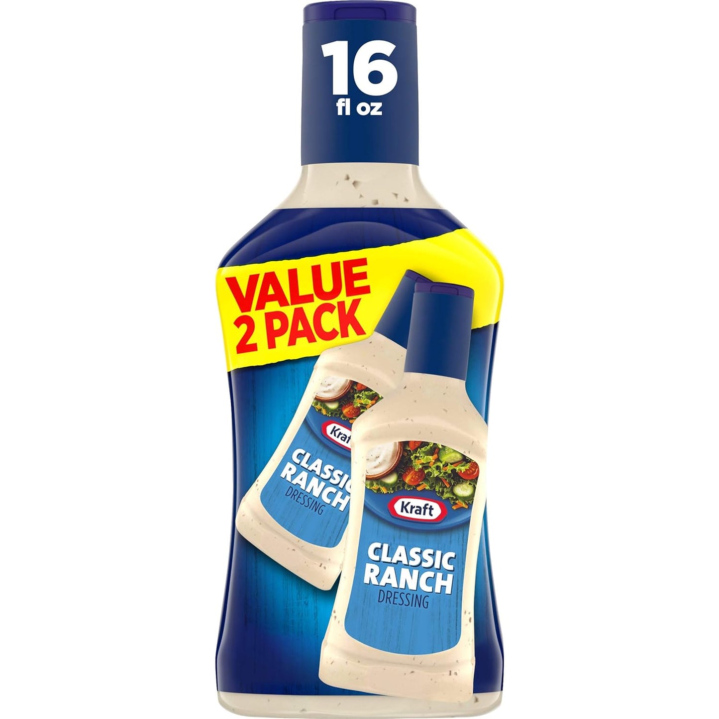 Kraft Classic Ranch Dressing, 16 fl oz Bottle