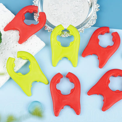 Framendino, 10 Pack Spatula Bracket Clips Silicone Spoon Pot Pan Holders Non-Slip Utensil Rest for Kitchen Cooking