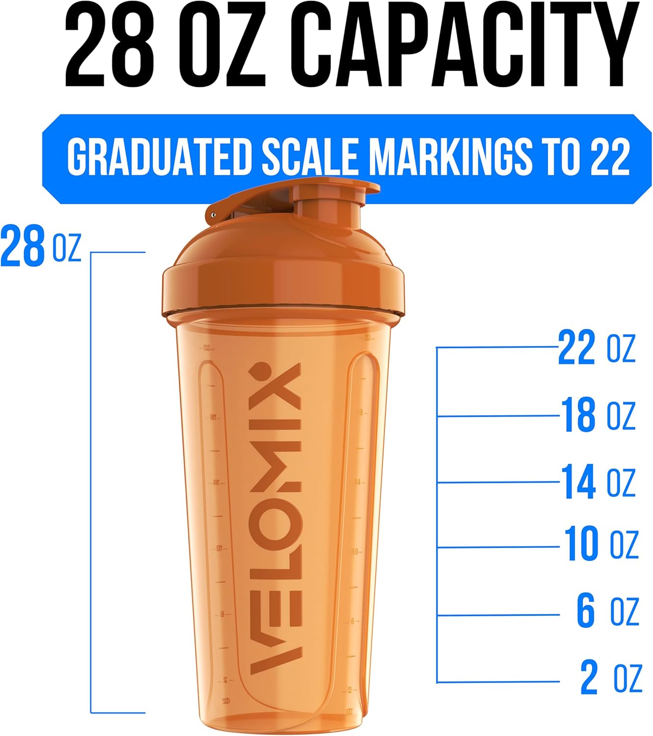 VELOMIX -4 PACK- 28 oz Protein Shaker Bottle for Protein Mixes - 4x Wire Whisk | Leak Proof Shaker Cups for Protein Shakes | Protein Shaker Bottle Pack | Protein Shake Cup (Burgundy Pack)