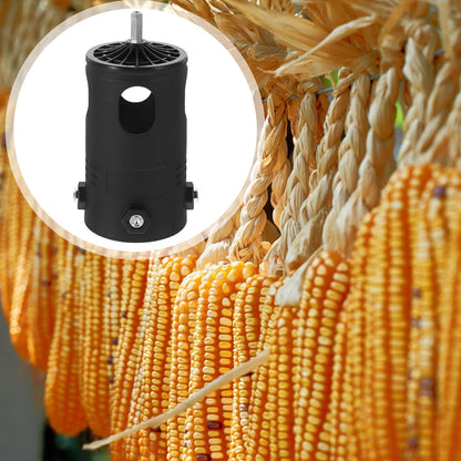 FAVOMOTO Automatic Corn Peeler Stripper Electric Portable Small Household Corn Sheller Thresher Tool for Fast Kernel Removal and Cob Separation in Kitchen Use