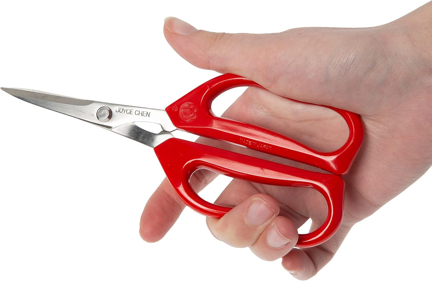 Joyce Chen Original Unlimited Kitchen Scissors All Purpose Kitchen Shears With Comfortable Handles, Red