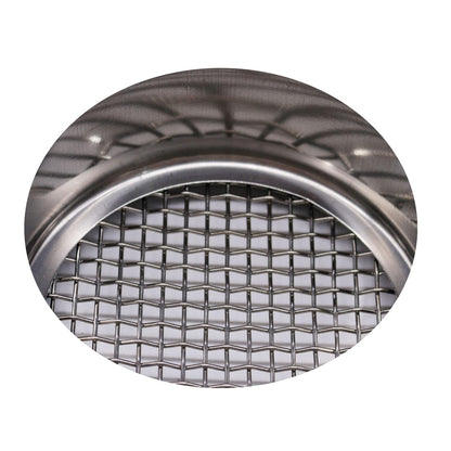 LABALPHA 70 Mesh Lab Sieves, Test Sieve #70 Mesh, 4'' Diameter, 304 Stainless Steel Wire Cloth (0.22mm)