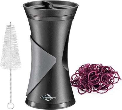 Küchenprofi K1350001000 Olera Spiralizer for Vegetables, 6" H x 3.5" diameter, Black