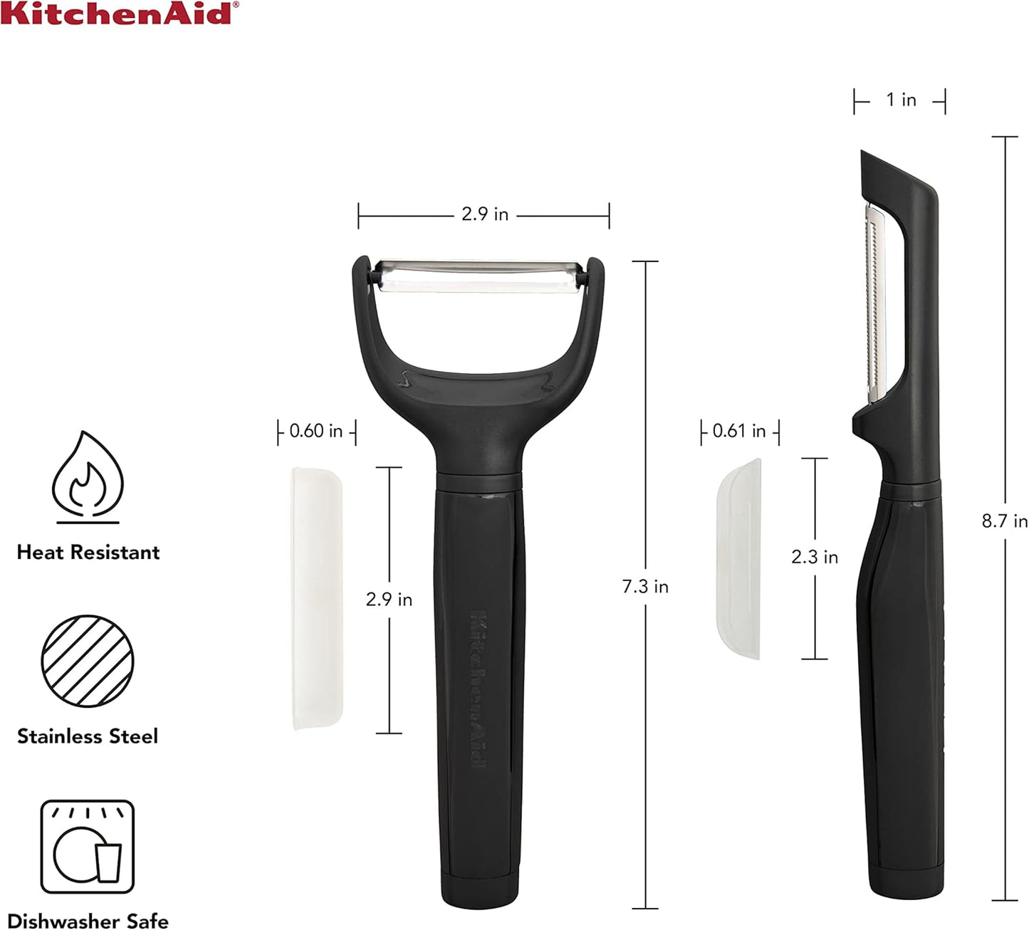 KitchenAid Universal Euro Y Peeler, Set Of 2, Aqua