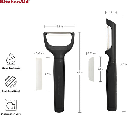 KitchenAid Universal Euro Y Peeler, Set Of 2, Aqua