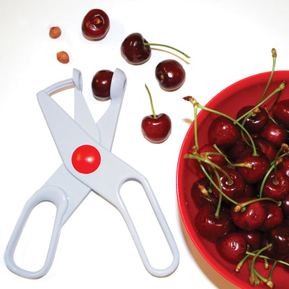 Norpro Deluxe Cherry and Olive Corer, 8in/20cm, White