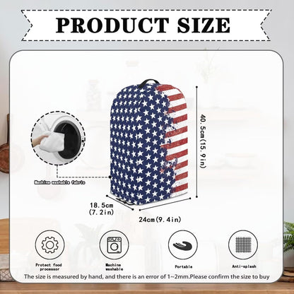 Coffee Pastry Blender Dust Cover with Drawstring Field Stand Mixer or Coffee Maker Cover Anti Fingerprint Polyester Appliance for Home Kitchen Decor