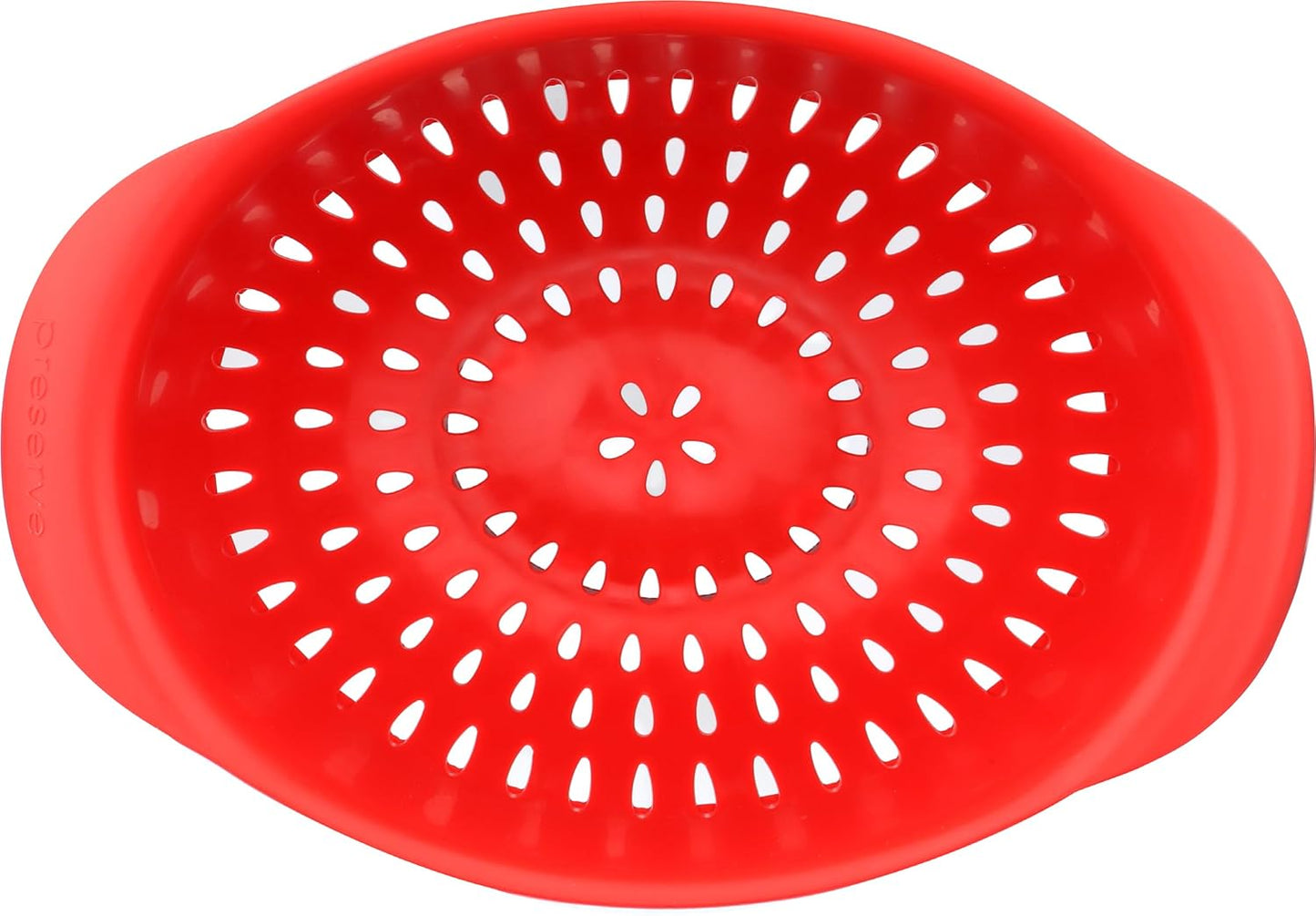 Preserve Small Colander, Made from Recycled Plastic, 1.5 Quart Capacity, Red