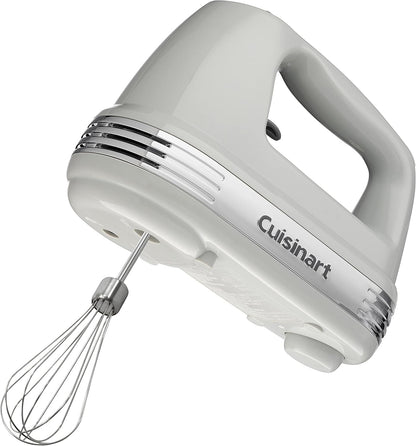 Cuisinart Power Advantage Plus 9-Speed Hand Mixer, 220W Motor, Electric Mixer with Dishwasher-Safe Beaters, Storage Case, HM-90BCS, Brushed Chrome