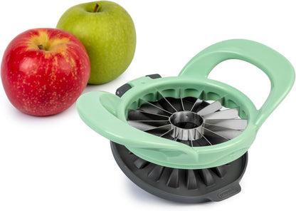 PrepWorks Dishwasher Safe Apple Slicer and Corer – 16-Slice Thin Apple Cutter with Safety Cover