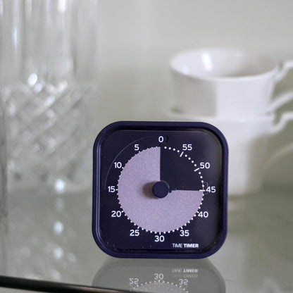 Time Timer MOD Home - Metallic Series - Individual Sized 60 Minute Visual Countdown Timer for ADHD, Adults, Students, and Pomodoro with Silent Operation (Metallic Forest)